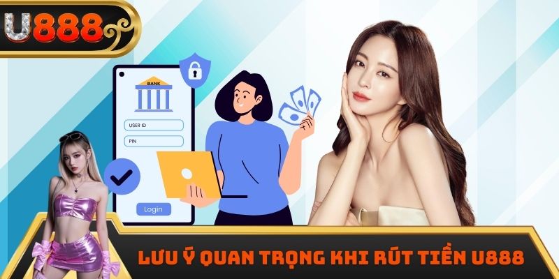 Lưu ý quan trọng khi rút tiền U888