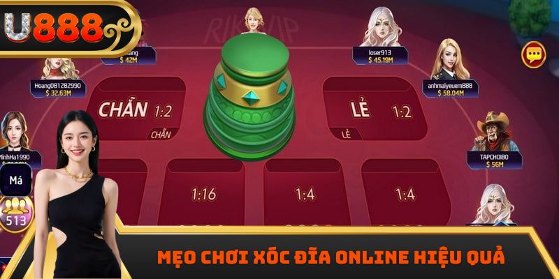 Mẹo chơi xóc đĩa online hiệu quả 